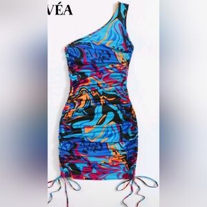 SHEIN One Shoulder Dress